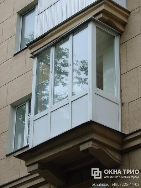 Остекление балконов цены п55. - готовые балконы - каталог ст.